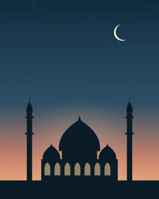 Ramadan Reflection Urdu design template preview