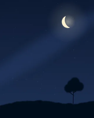 Nastaliq Night Urdu design template preview
